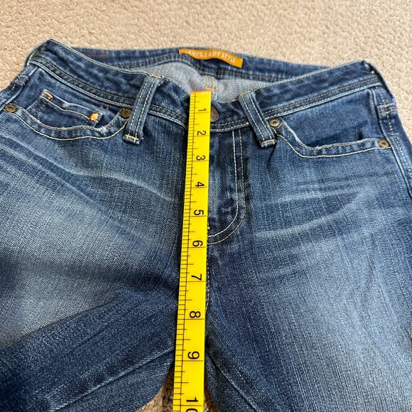 Levi's Jeans Lady Style Slender Boot Cut Western Vintage Boho Sz 29 #TA526 - Picture 11 of 16